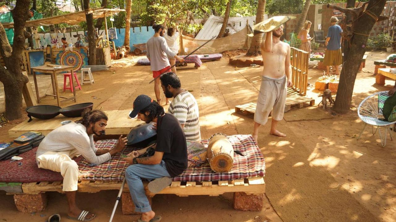 Namahstay Eco Hostel & Coworking & Art Community Space Arambol Esterno foto