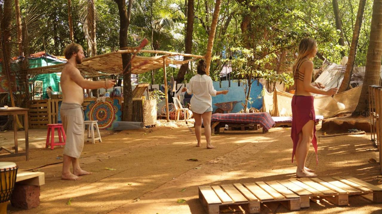 Namahstay Eco Hostel & Coworking & Art Community Space Arambol Esterno foto